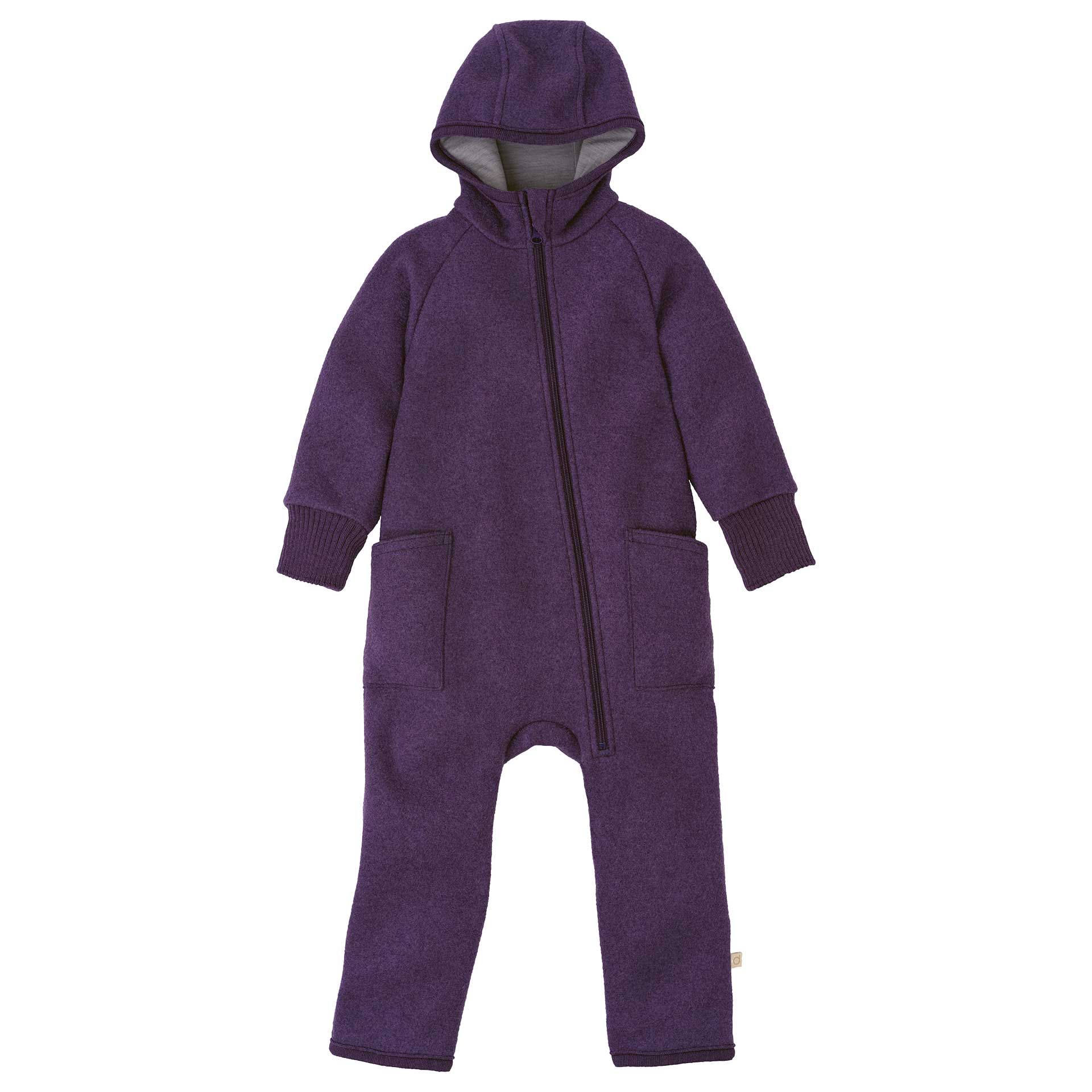 Disana kokt ull overall ekologisk från Disana  - Aubergine - 2