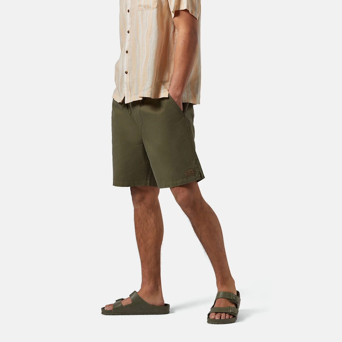 Brixton - Everyday Vintage Wash Short Washed Ivy Green - 2