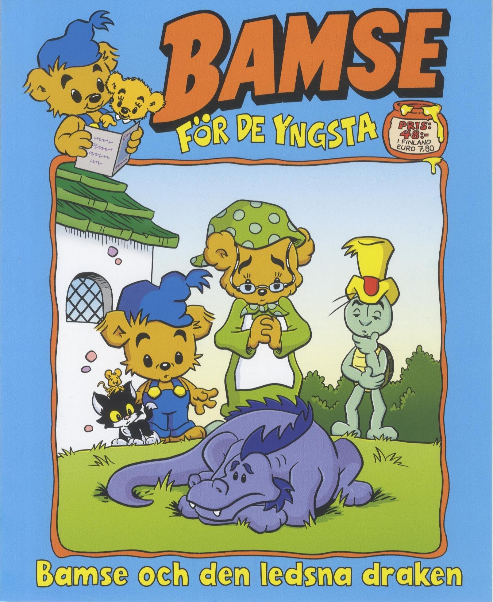 Bamse för de yngsta nr 6 2025, Bamse och den ledsna draken