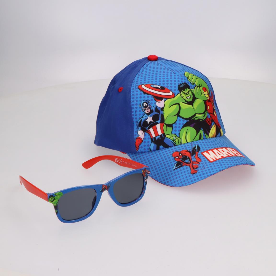 Avengers Marvel Keps och solglasögon till barn - 2
