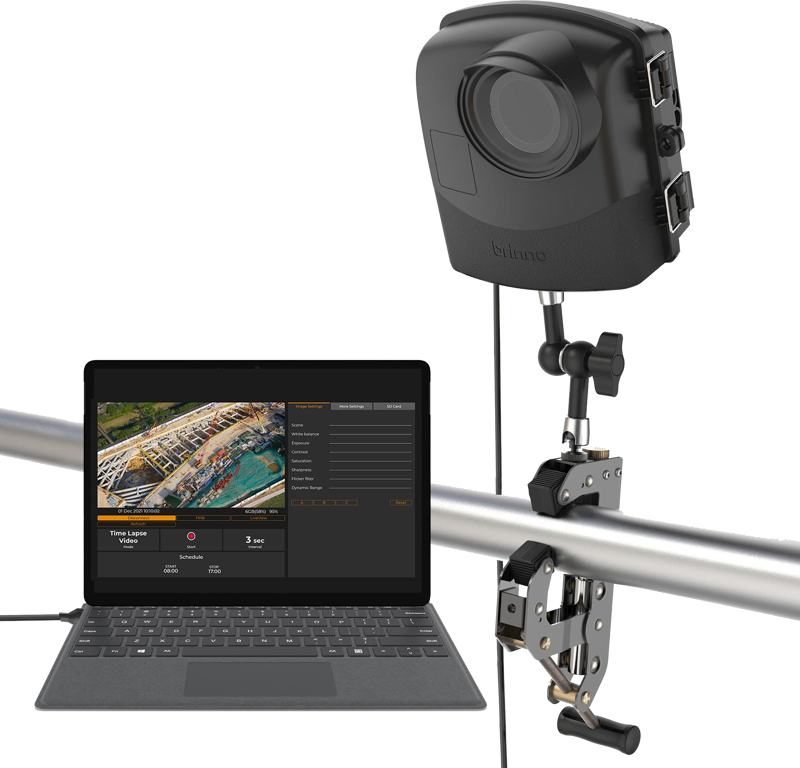 Brinno BCC2000 Plus Construction Timelapse Camera Bundle
