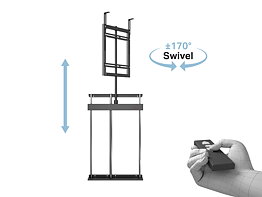 M Motorized TV Lift Swivel 40"-65"