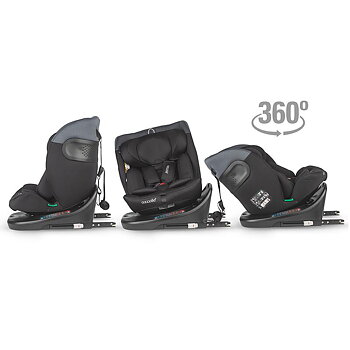 Hyra 360 bilbarnstol  Atira i-size (för barn mellan 0 mån - ca 12 år eller upp till 36kg)
