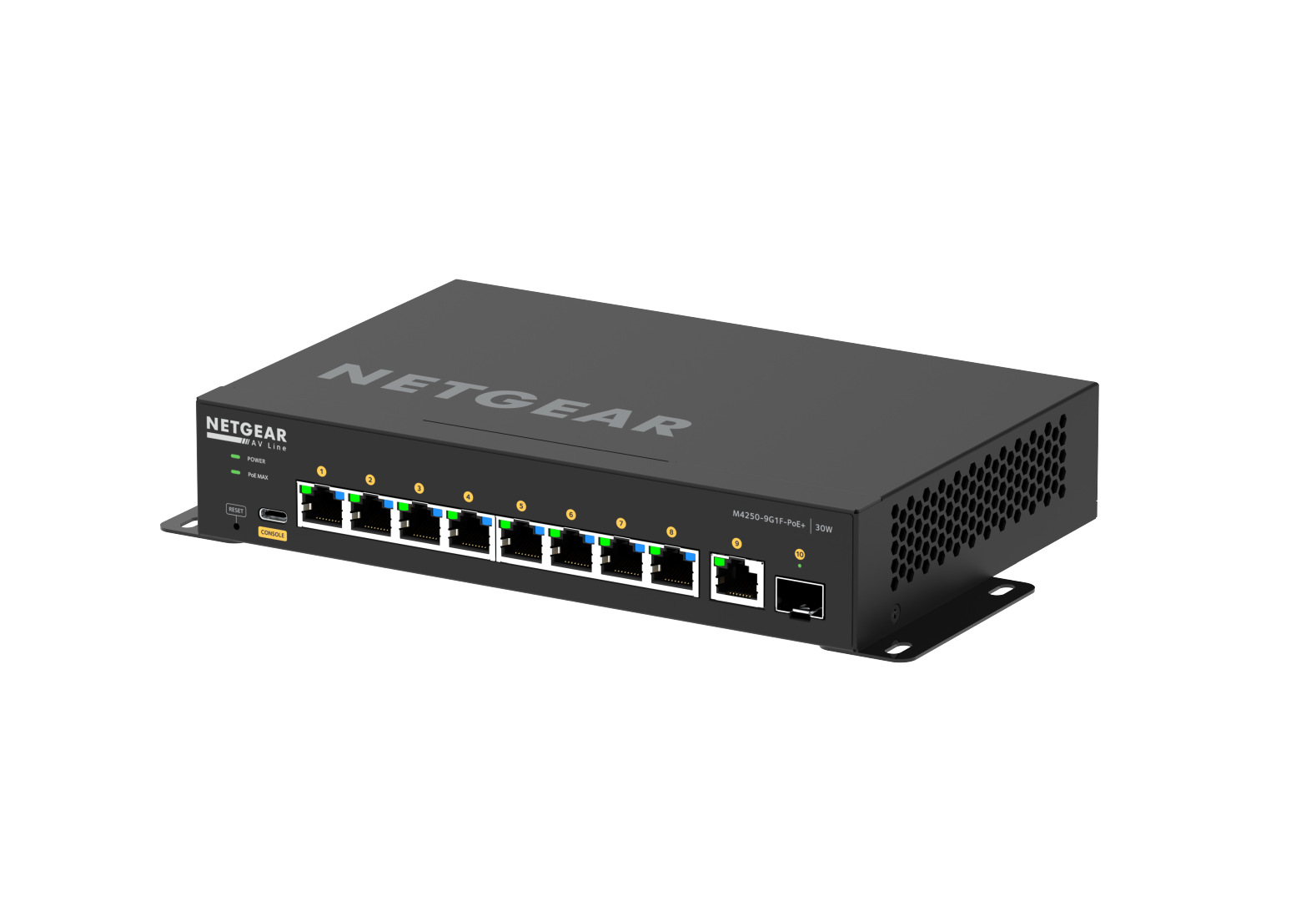 Netgear AV Line M4250-9G1F-PoE+ - 9