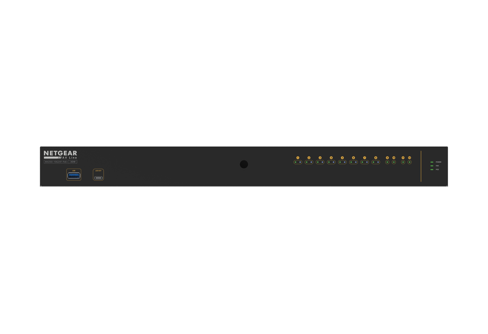 Netgear AV Line M4250-10G2XF-PoE+ - 3