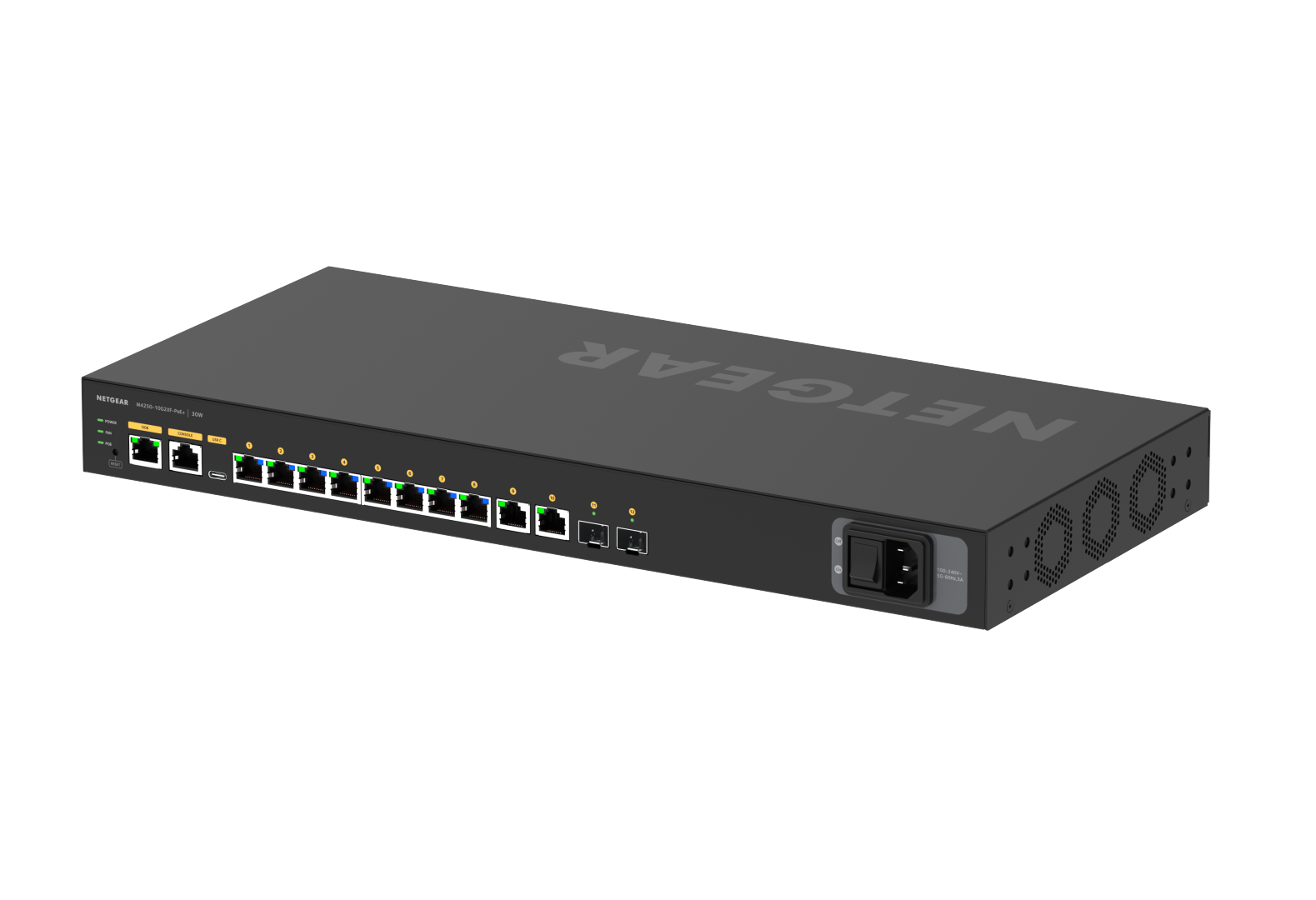 Netgear AV Line M4250-10G2XF-PoE+ - 11