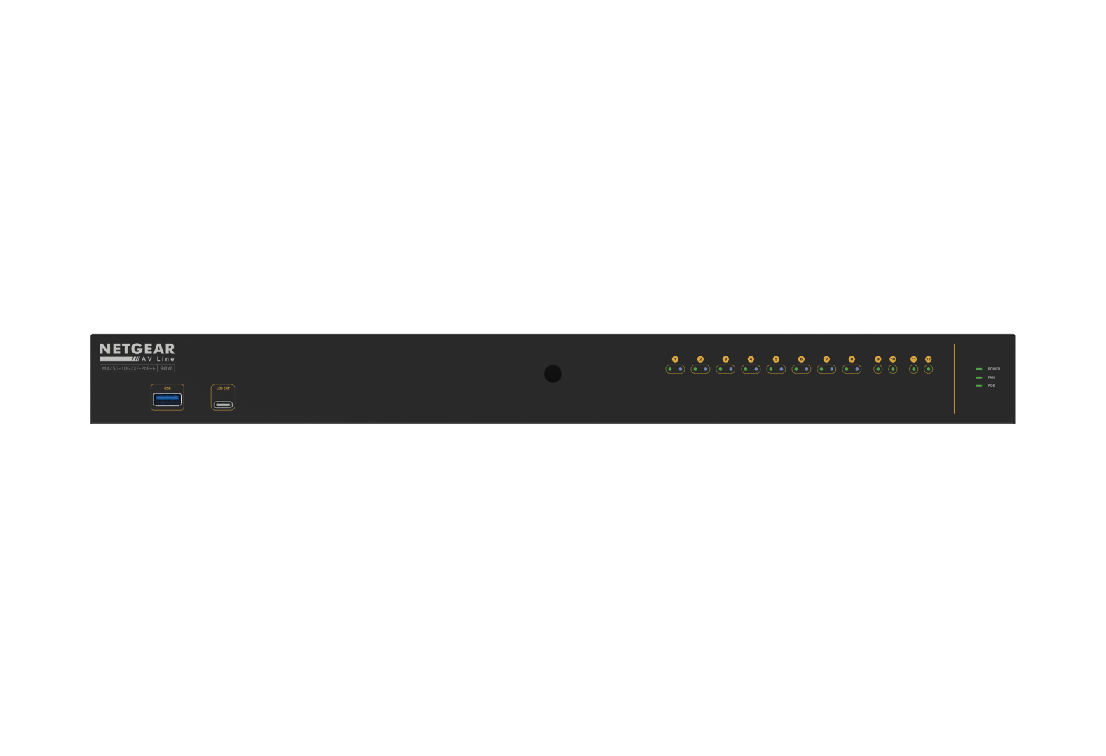 Netgear AV Line M4250-10G2XF-PoE++ - 3