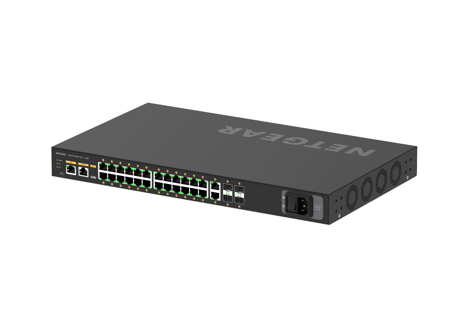 Netgear AV Line M4250-26G4F-PoE+ - 9