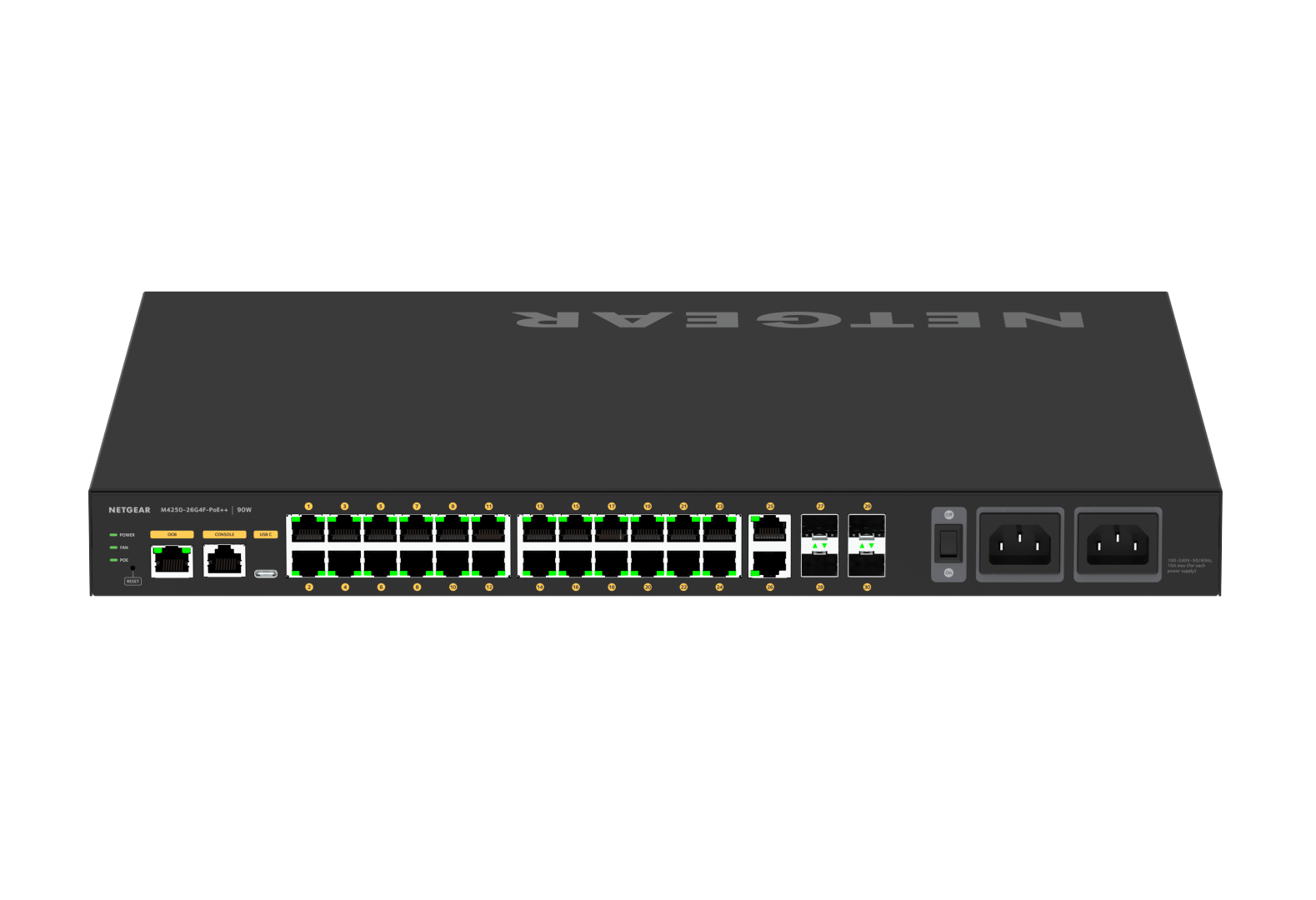 Netgear AV Line M4250-26G4F-PoE++ - 2
