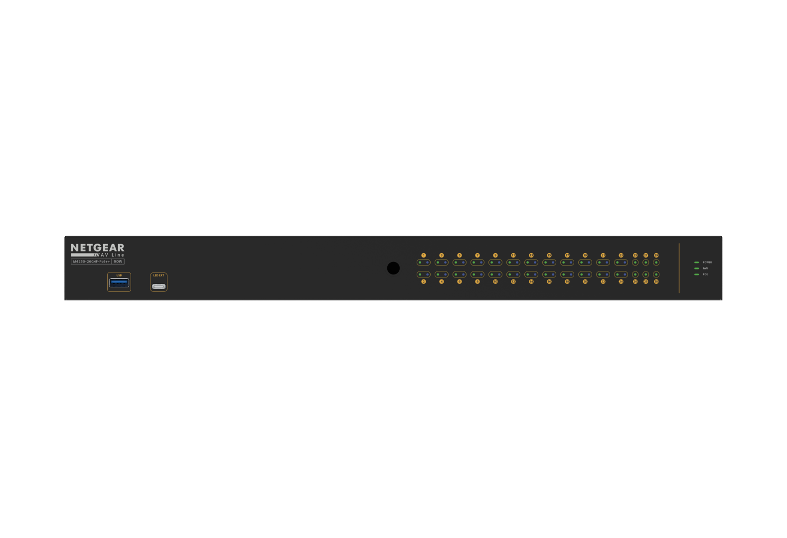 Netgear AV Line M4250-26G4F-PoE++ - 4