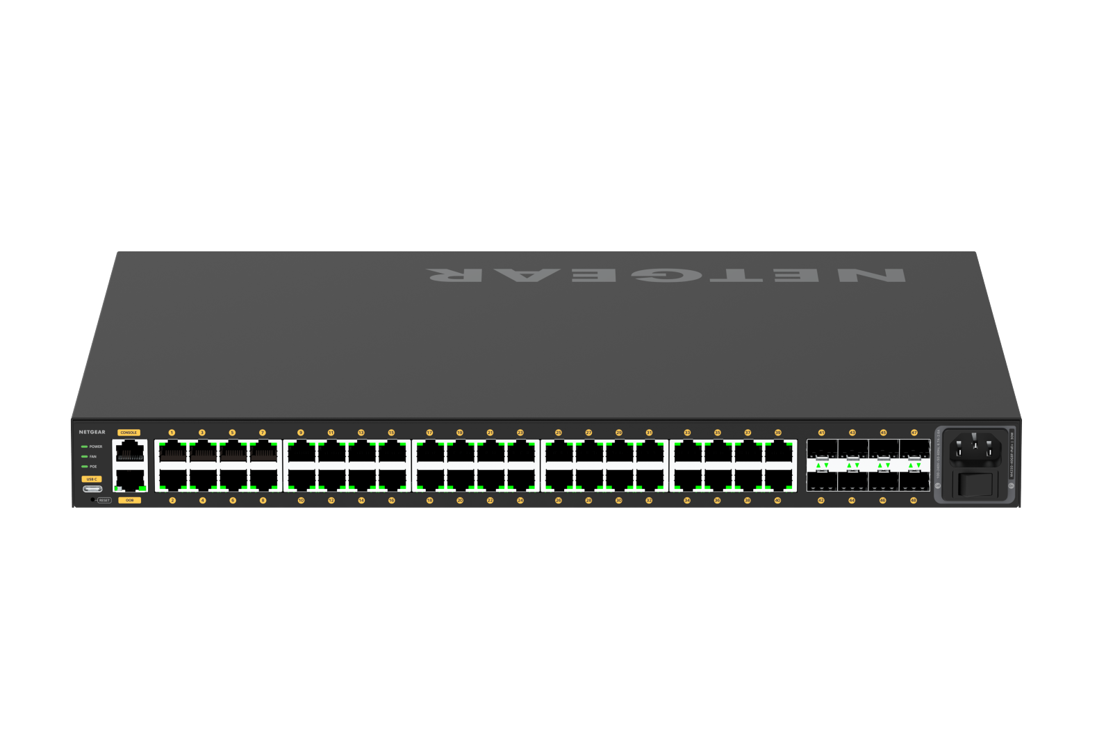 Netgear AV Line M4250-40G8F-PoE+ - 2