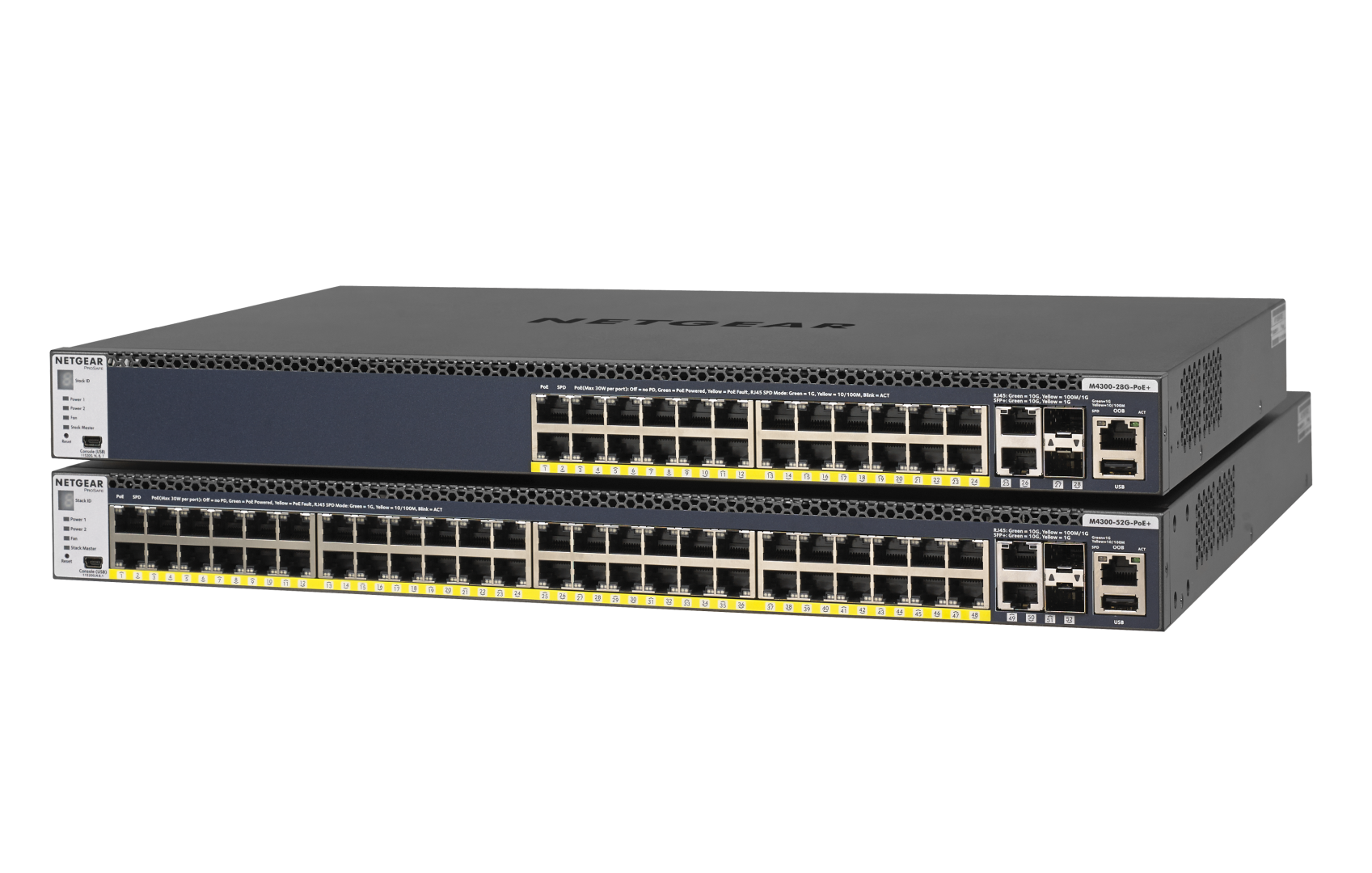 Netgear Managed Switch M4300-28G-PoE+ - 3