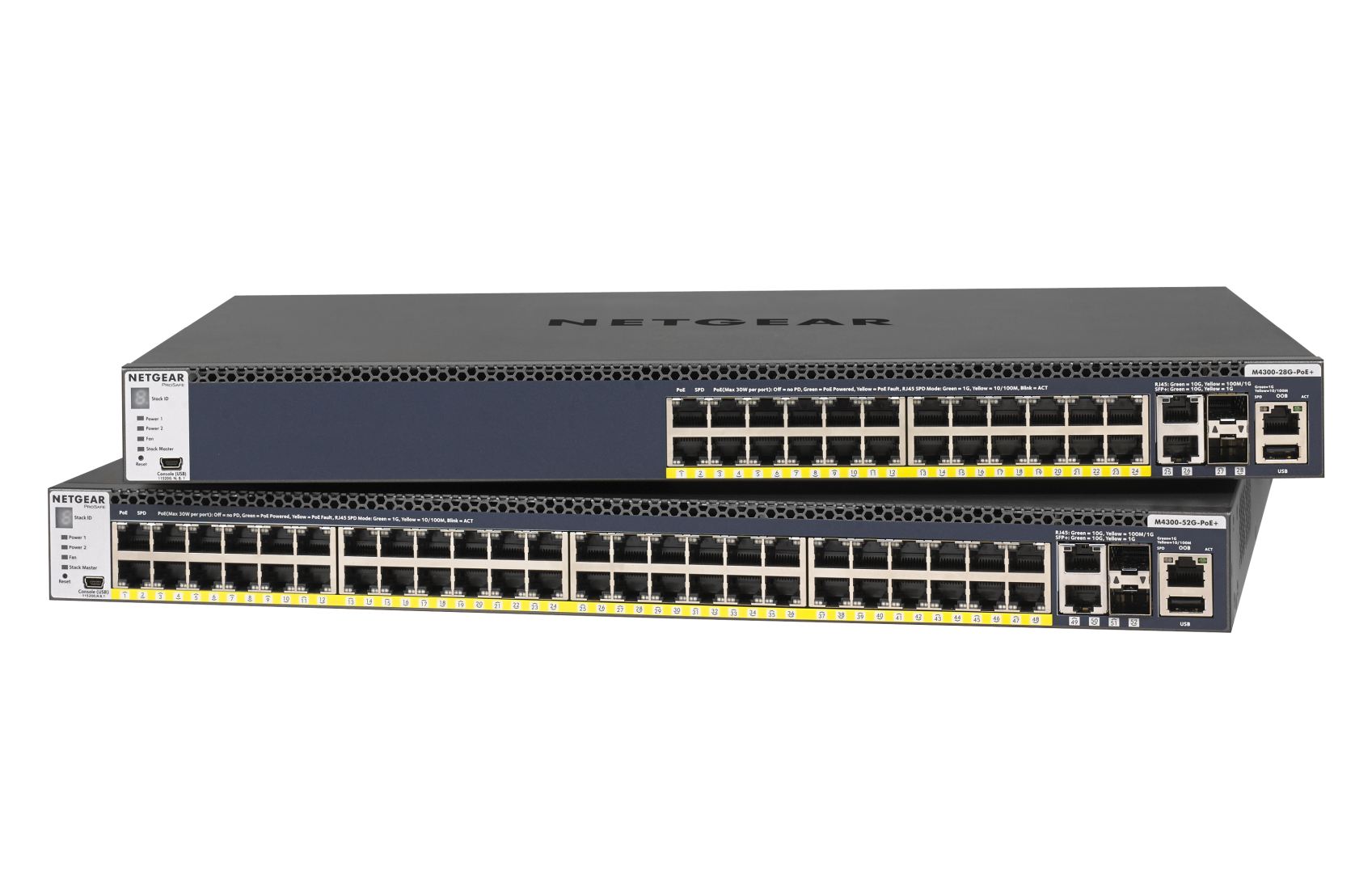 Netgear Managed Switch M4300-52G-PoE+ - 5
