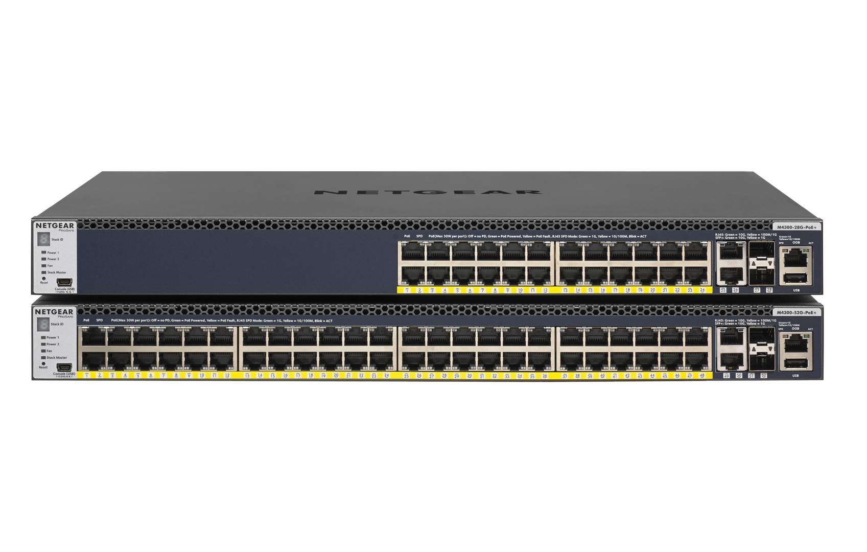 Netgear Managed Switch M4300-52G-PoE+