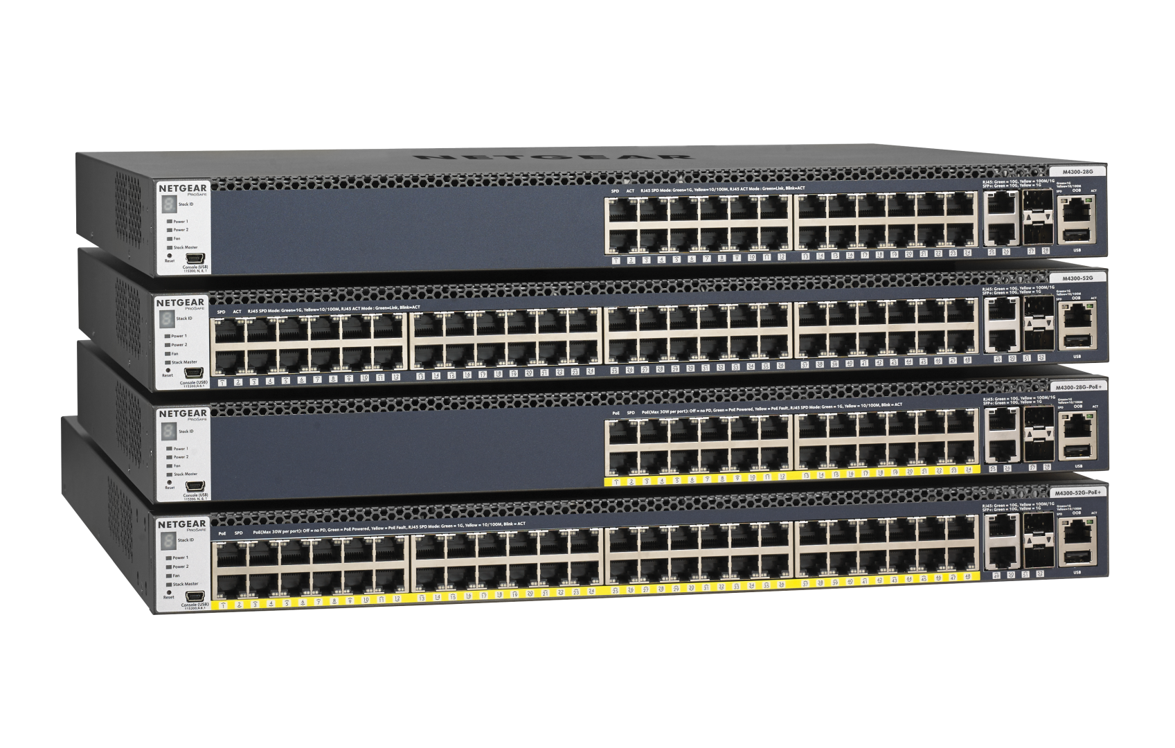 Netgear Managed Switch M4300-52G - 5