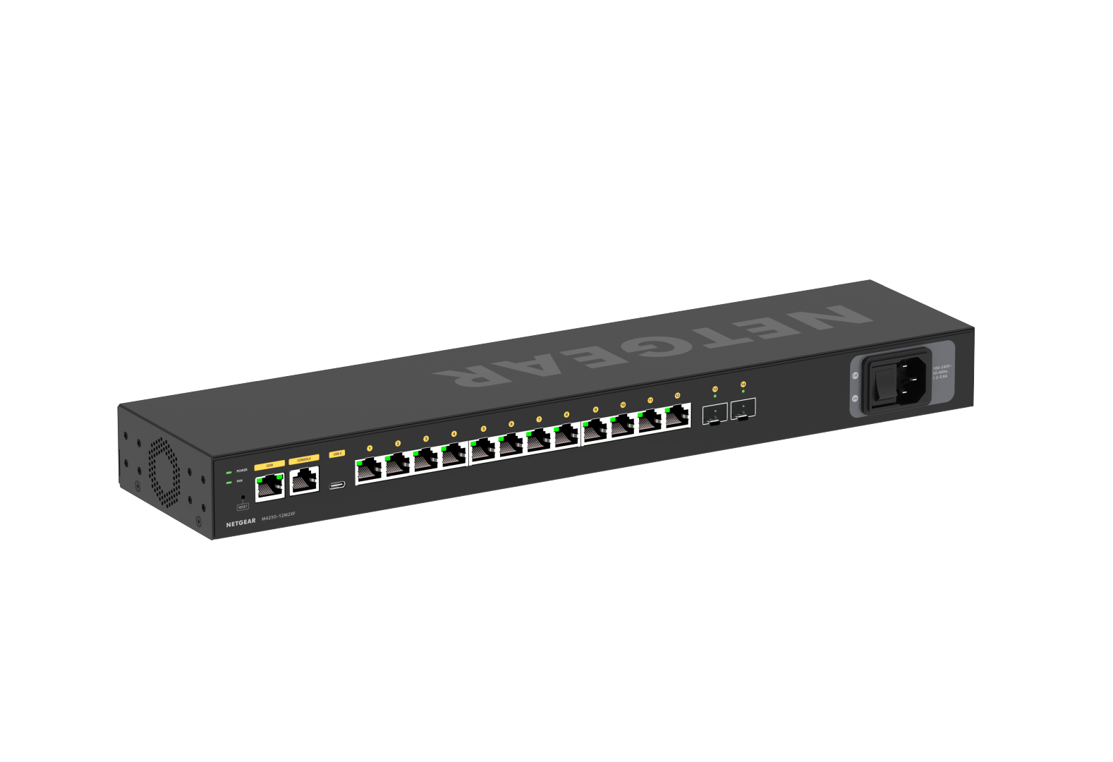 Netgear AV Line M4250-12M2XF - 10