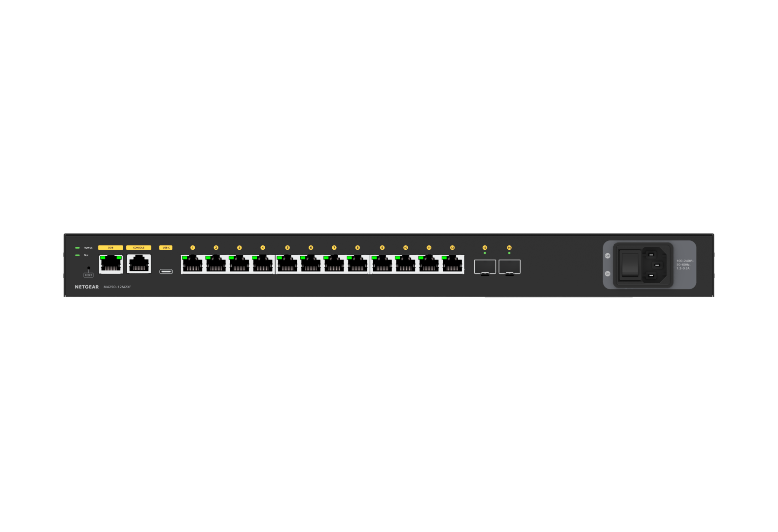 Netgear AV Line M4250-12M2XF - 6