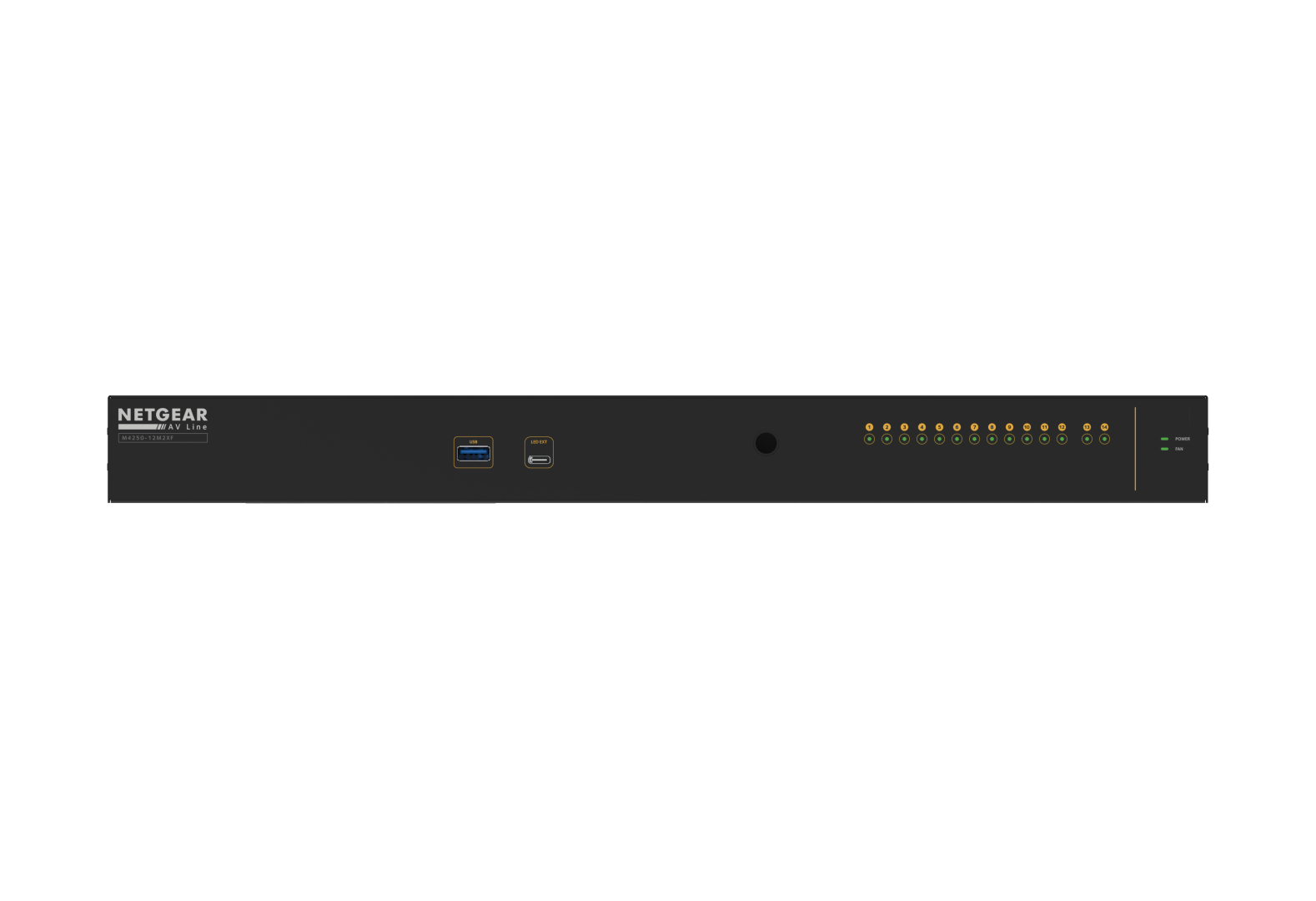 Netgear AV Line M4250-12M2XF - 4