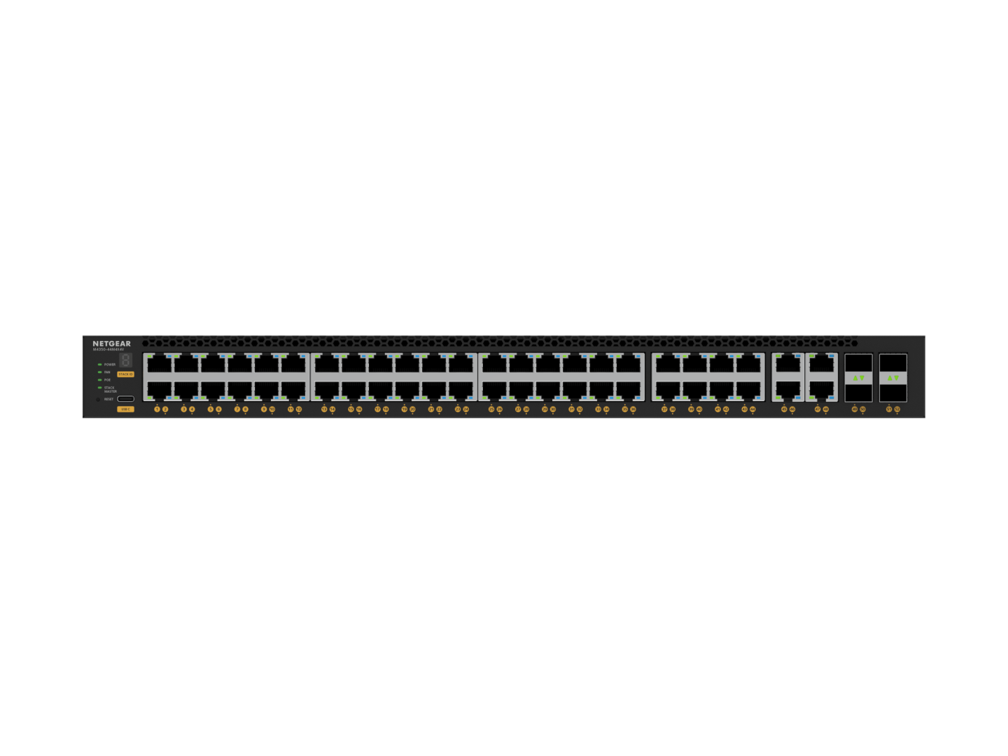 Netgear AV Managed Switch M4350-44M4X4V - 6