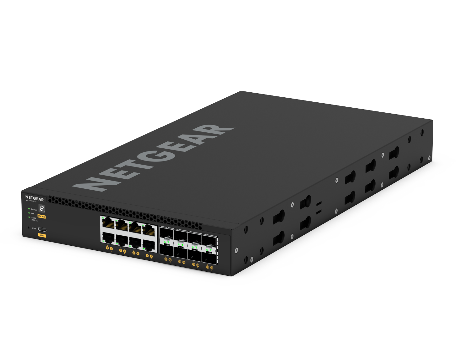 Netgear AV Managed Switch M4350-8X8F - 12