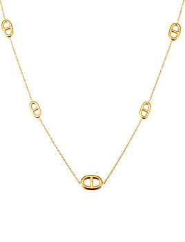 Celine long necklace gold