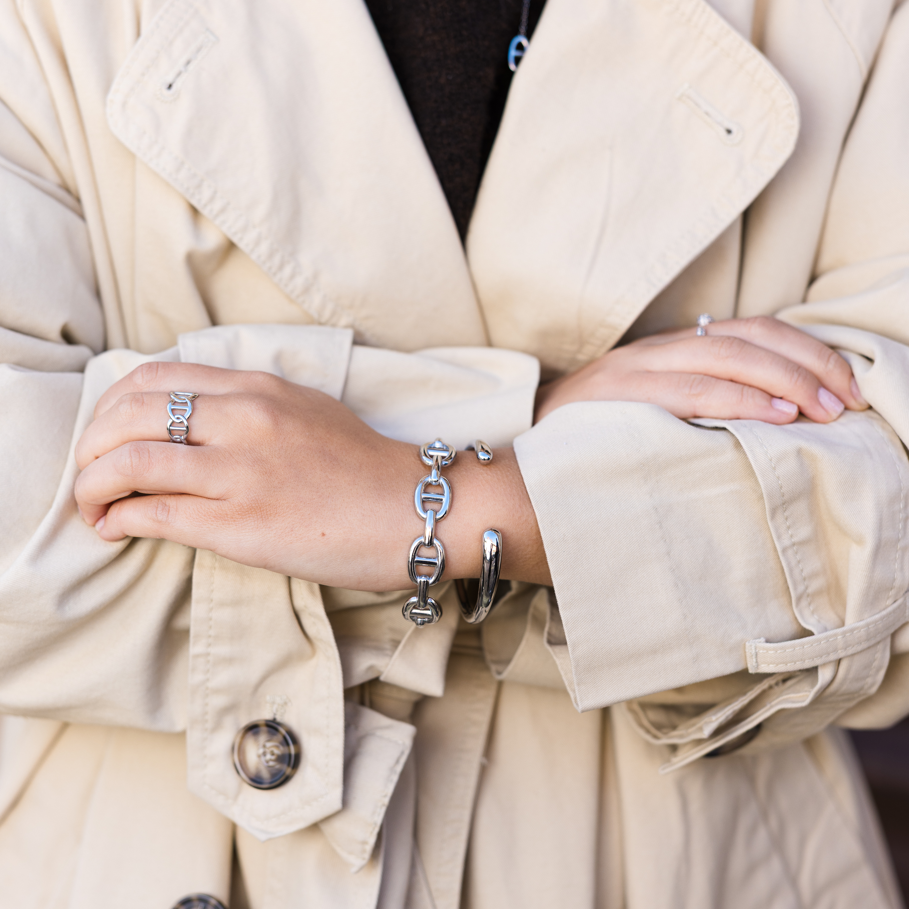 Celine bangle steel - 2