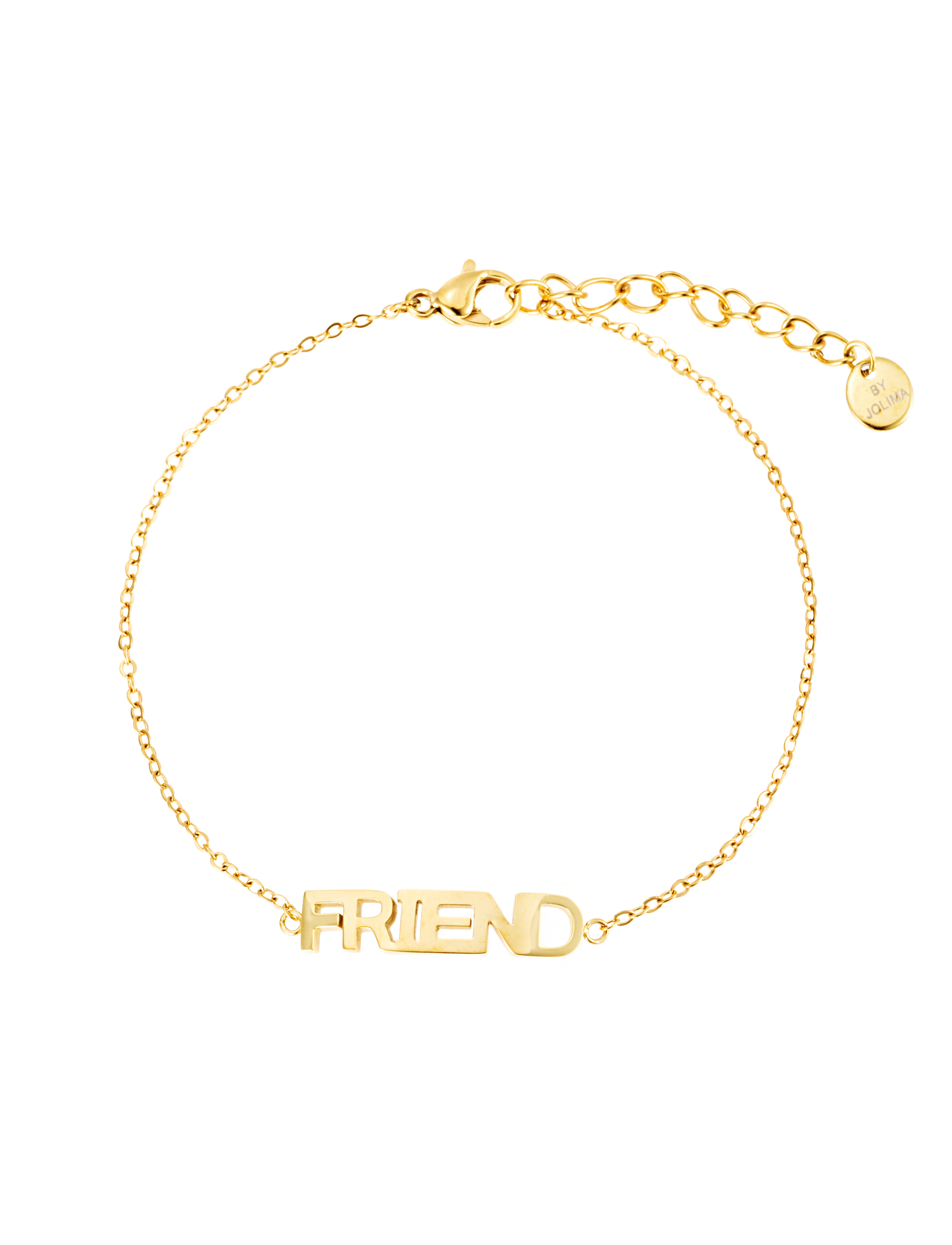 Friends bracelet gold