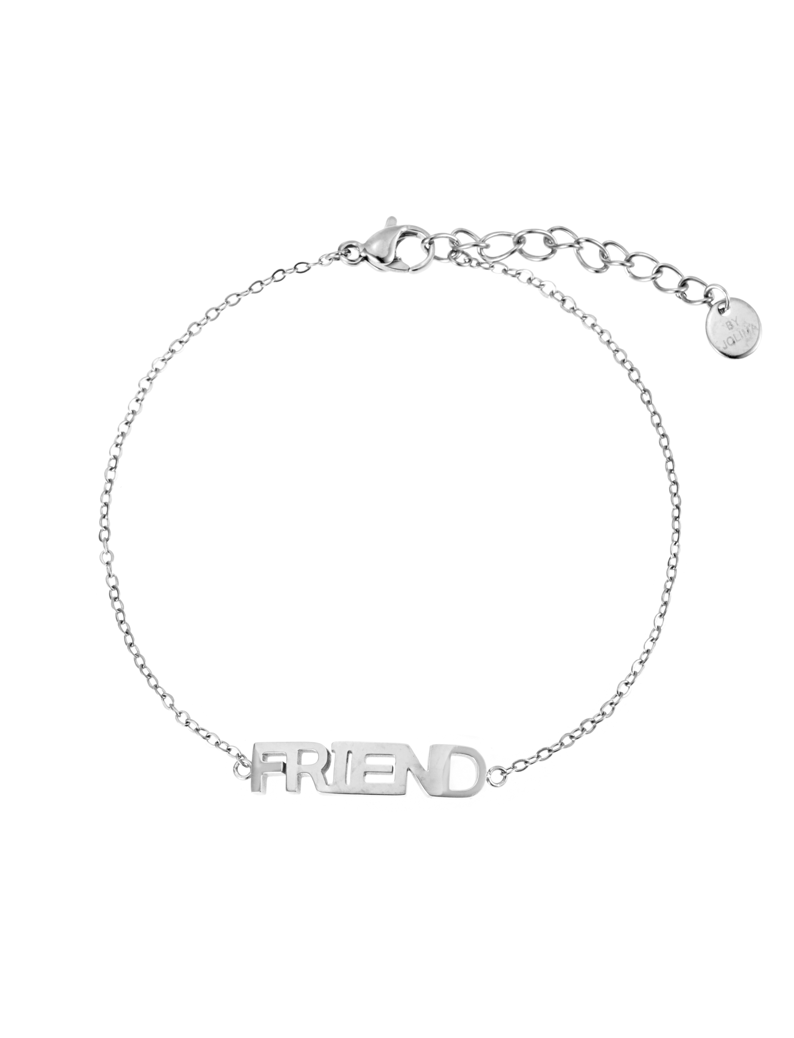 Friends bracelet steel