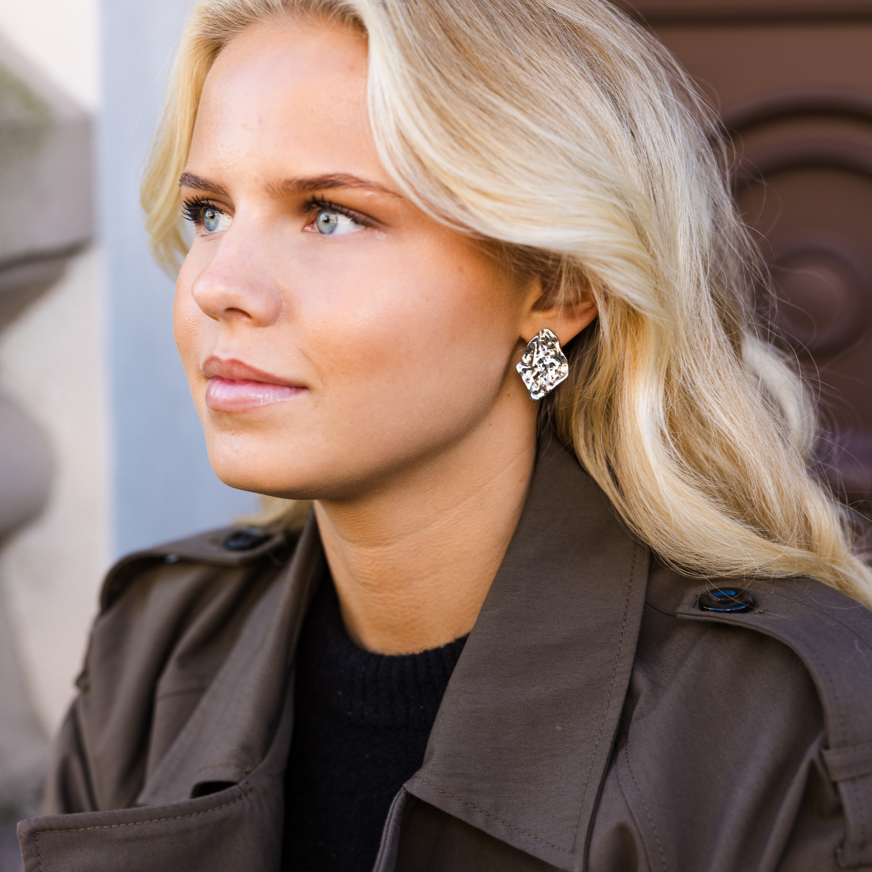 Como mini earring steel - 2