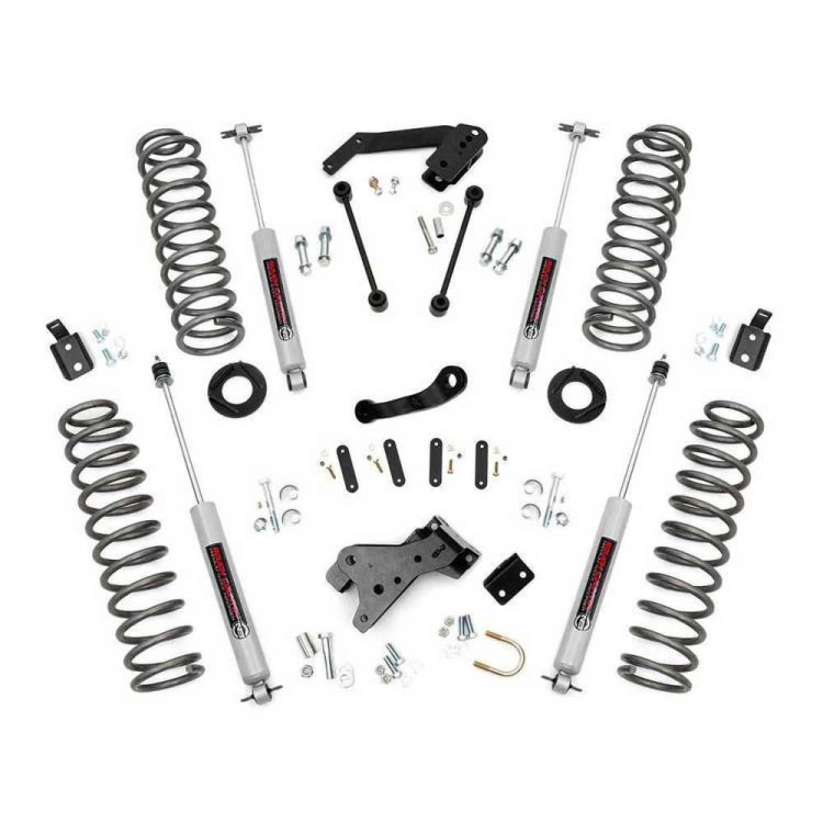 ROUGH COUNTRY 4" Lift kit inkl dämpare - Jeep JKU