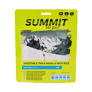 Summit To Eat | Vegtable Tikka with Rice | Frystorkad mat | 121g