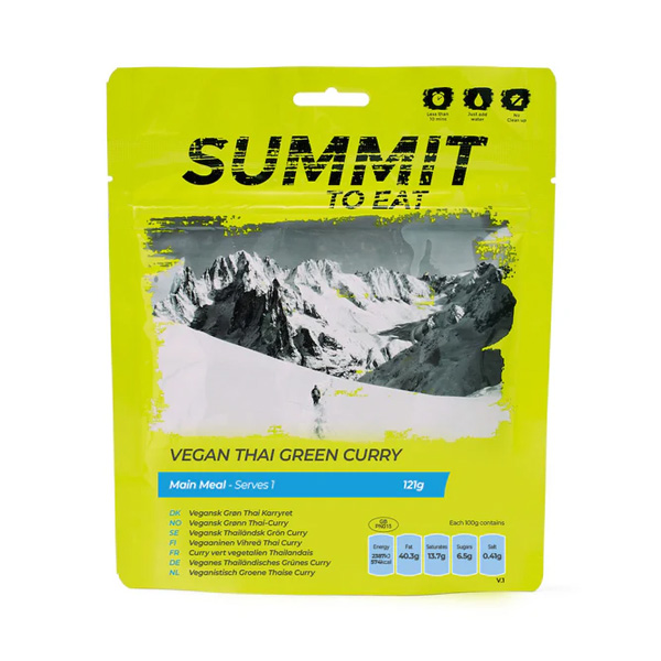 Summit To Eat | Vegan Thai Green Curry | Frystorkad mat | 121g