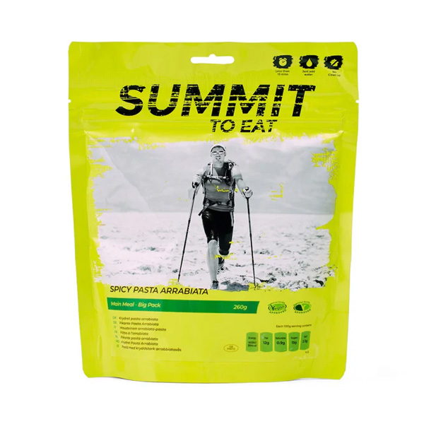 Summit To Eat | Spicy Pasta Arrabiata | Frystorkad mat | 224g