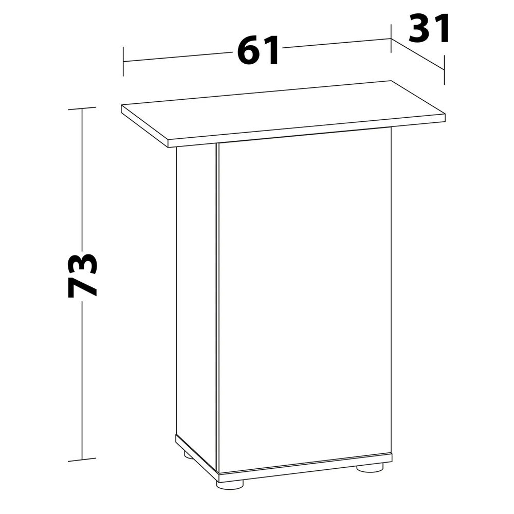 Juwel Primo 60/70 Möbel LxBxH: 61x31x73 cm - 5