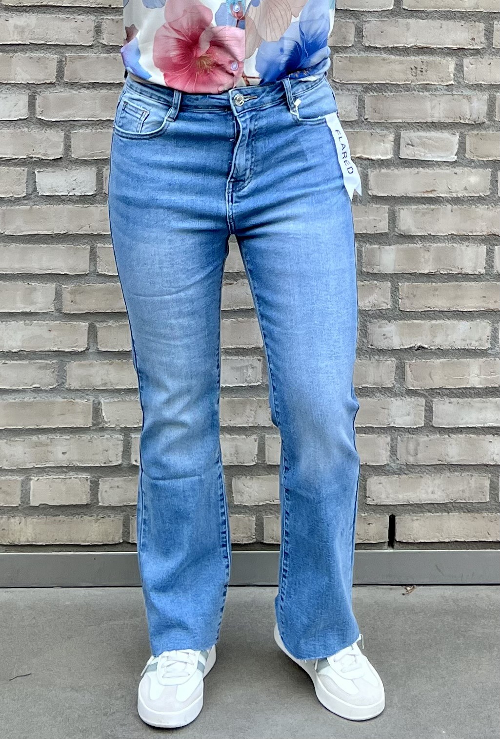 Cosy House Jeans Flared Denim Ljus - 7