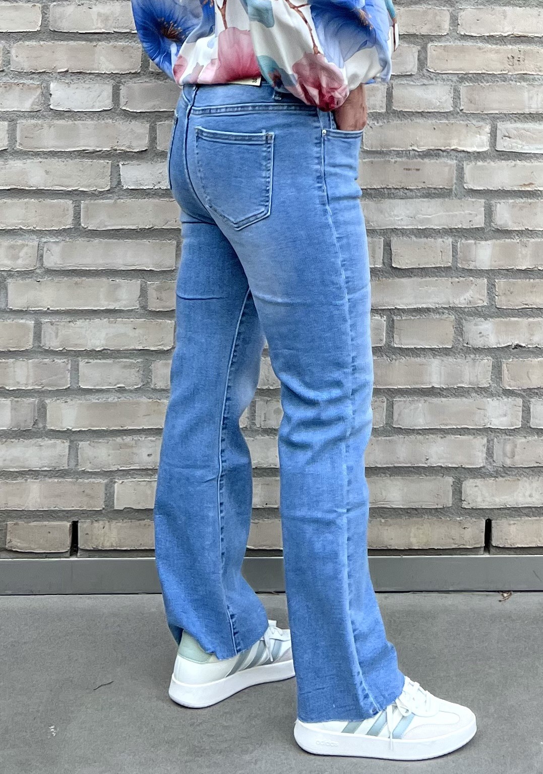 Cosy House Jeans Flared Denim Ljus - 5