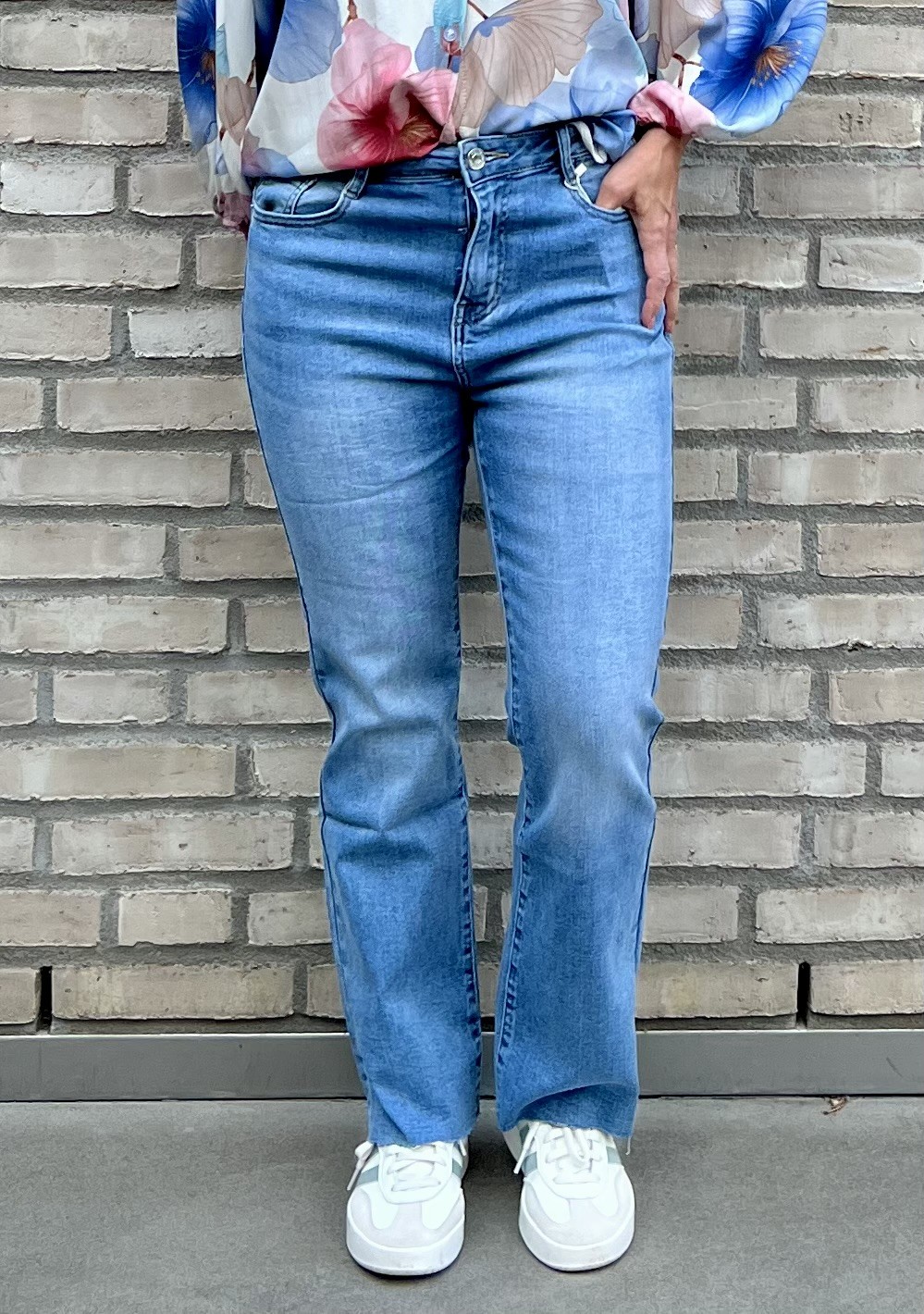 Cosy House Jeans Flared Denim Ljus - 2
