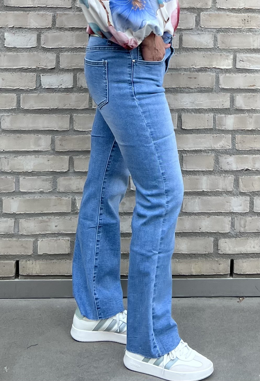 Cosy House Jeans Flared Denim Ljus - 6