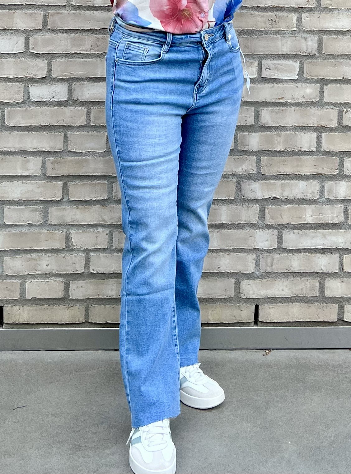 Cosy House Jeans Flared Denim Ljus - 4