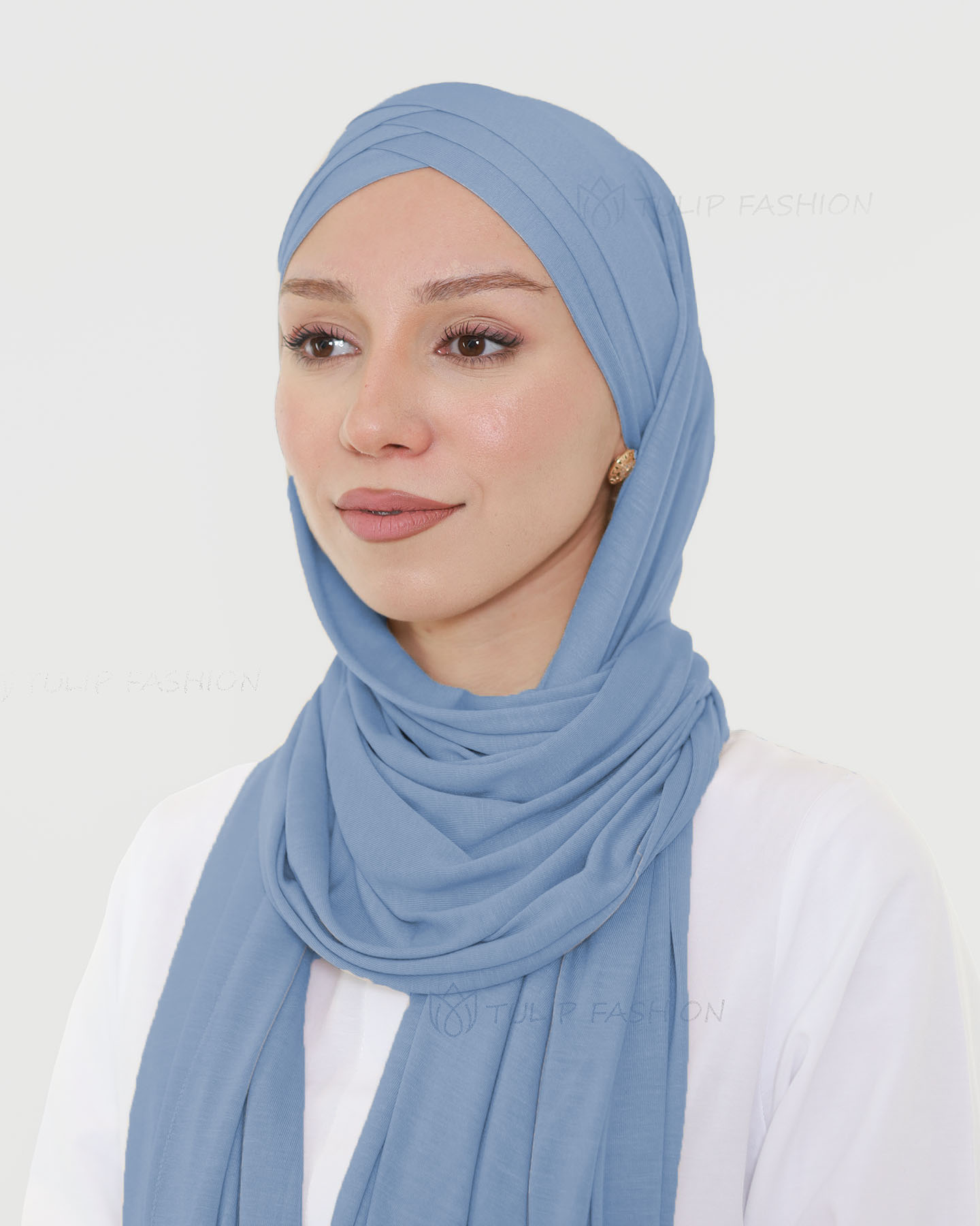 Hijab - Instant Jersey Cross - Blue