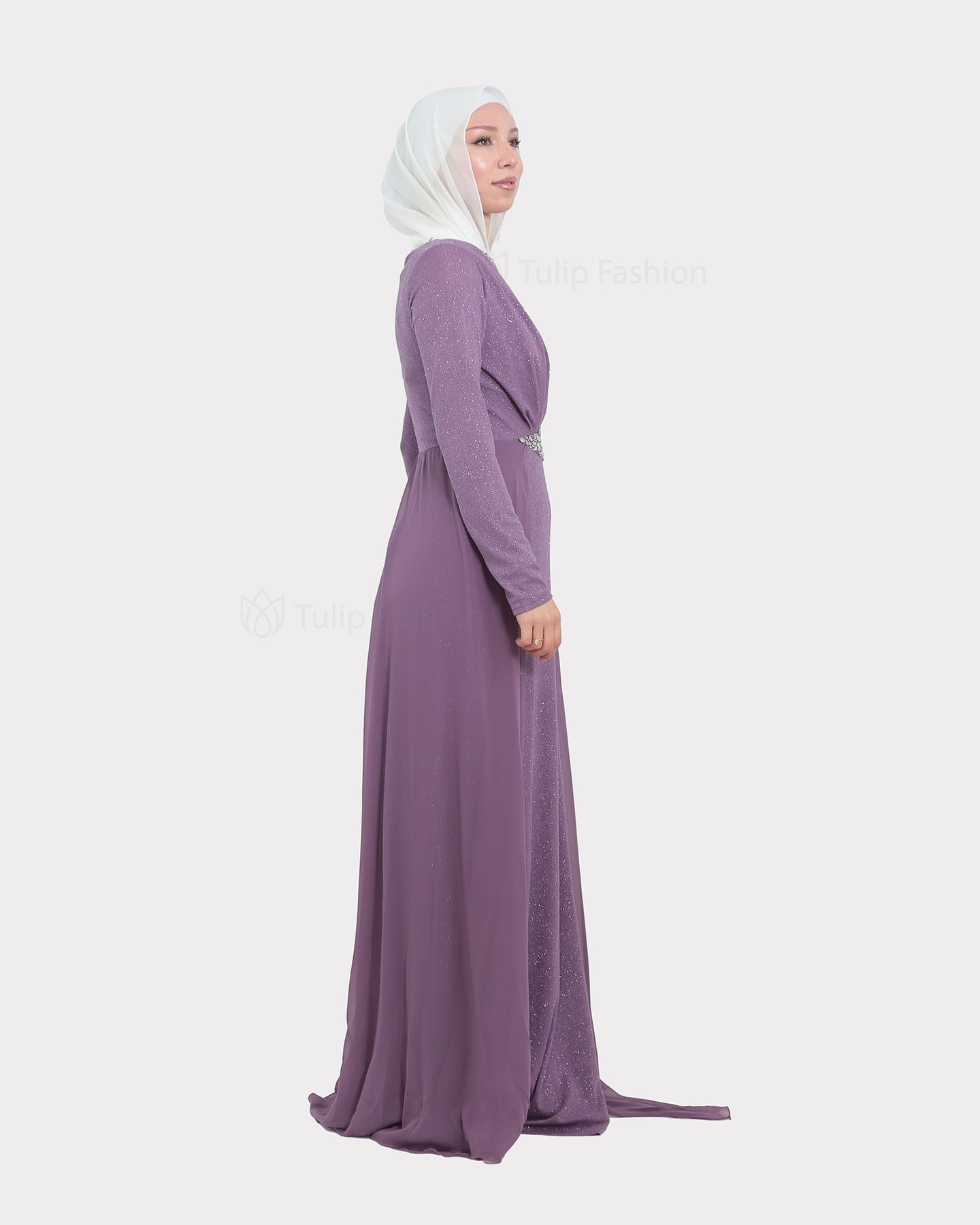 Party dress - Purple - 2
