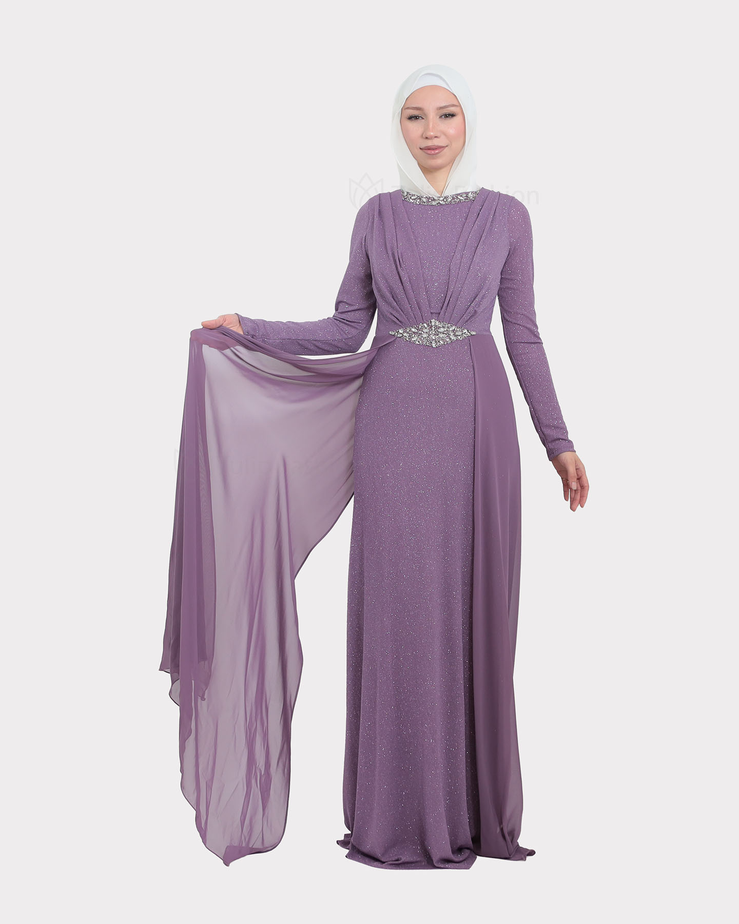 Party dress - Purple - 4