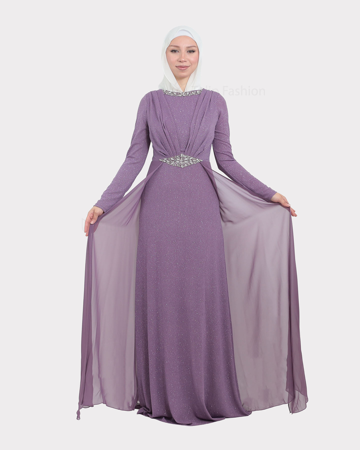 Party dress - Purple - 7