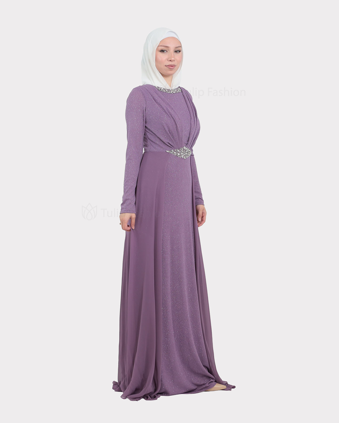 Party dress - Purple - 3