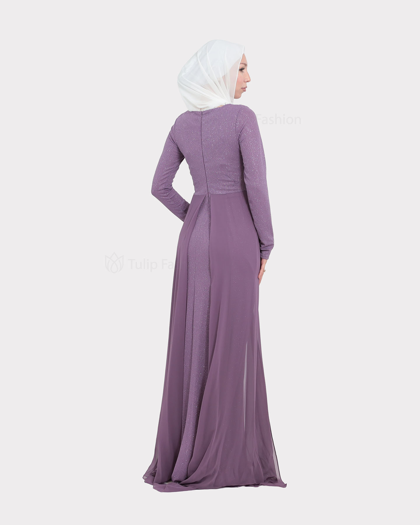 Party dress - Purple - 5