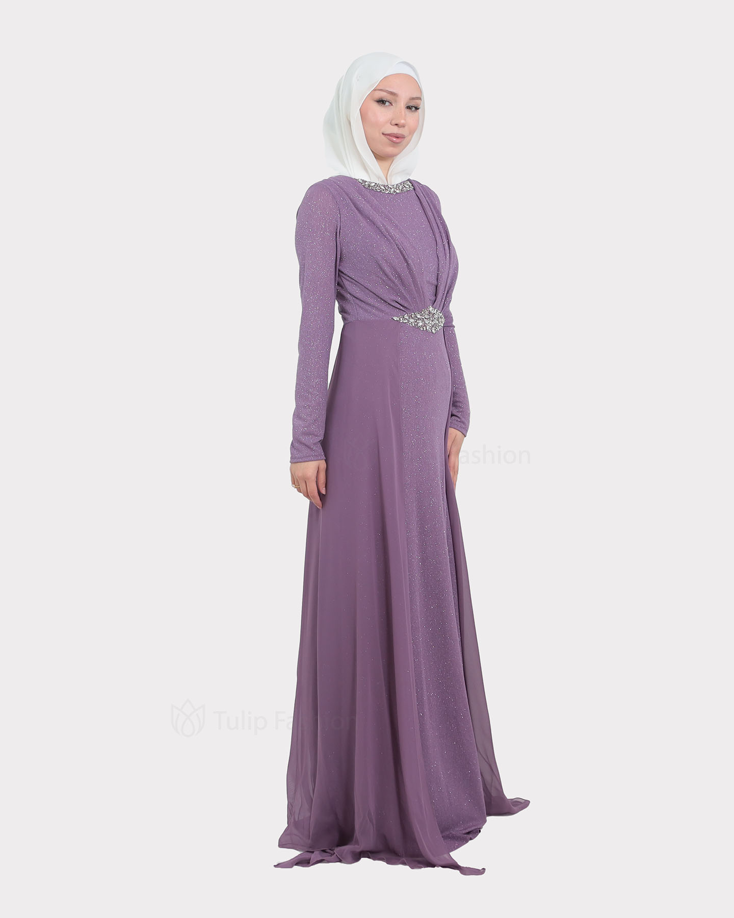 Party dress - Purple - 6