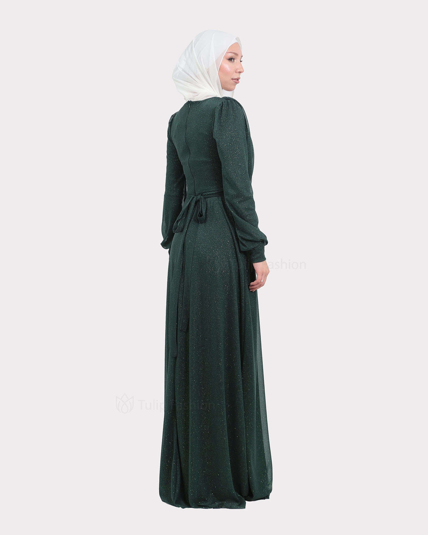 Party dress - Green - 5