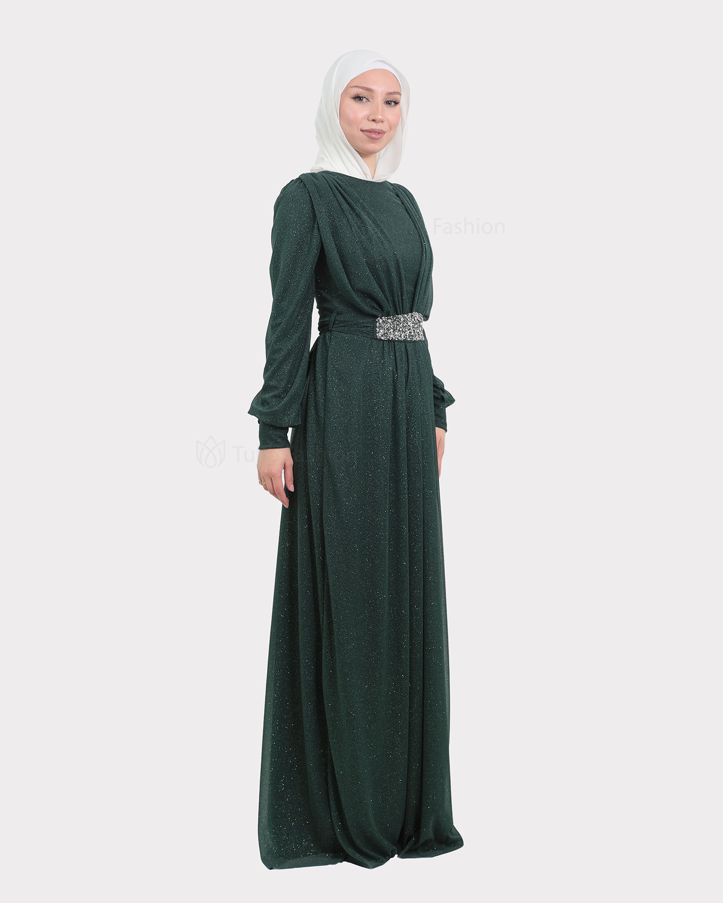 Party dress - Green - 4