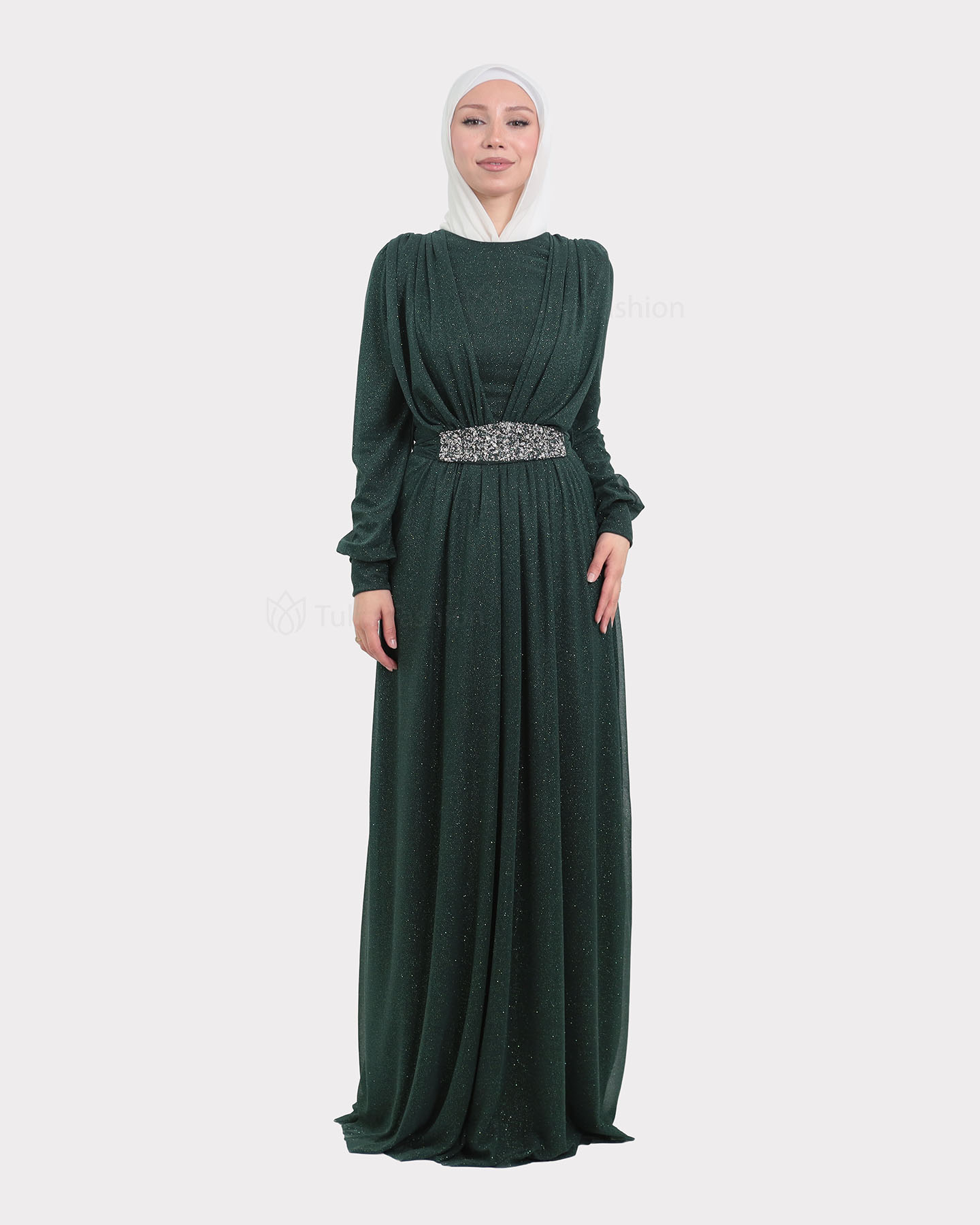 Party dress - Green - 3