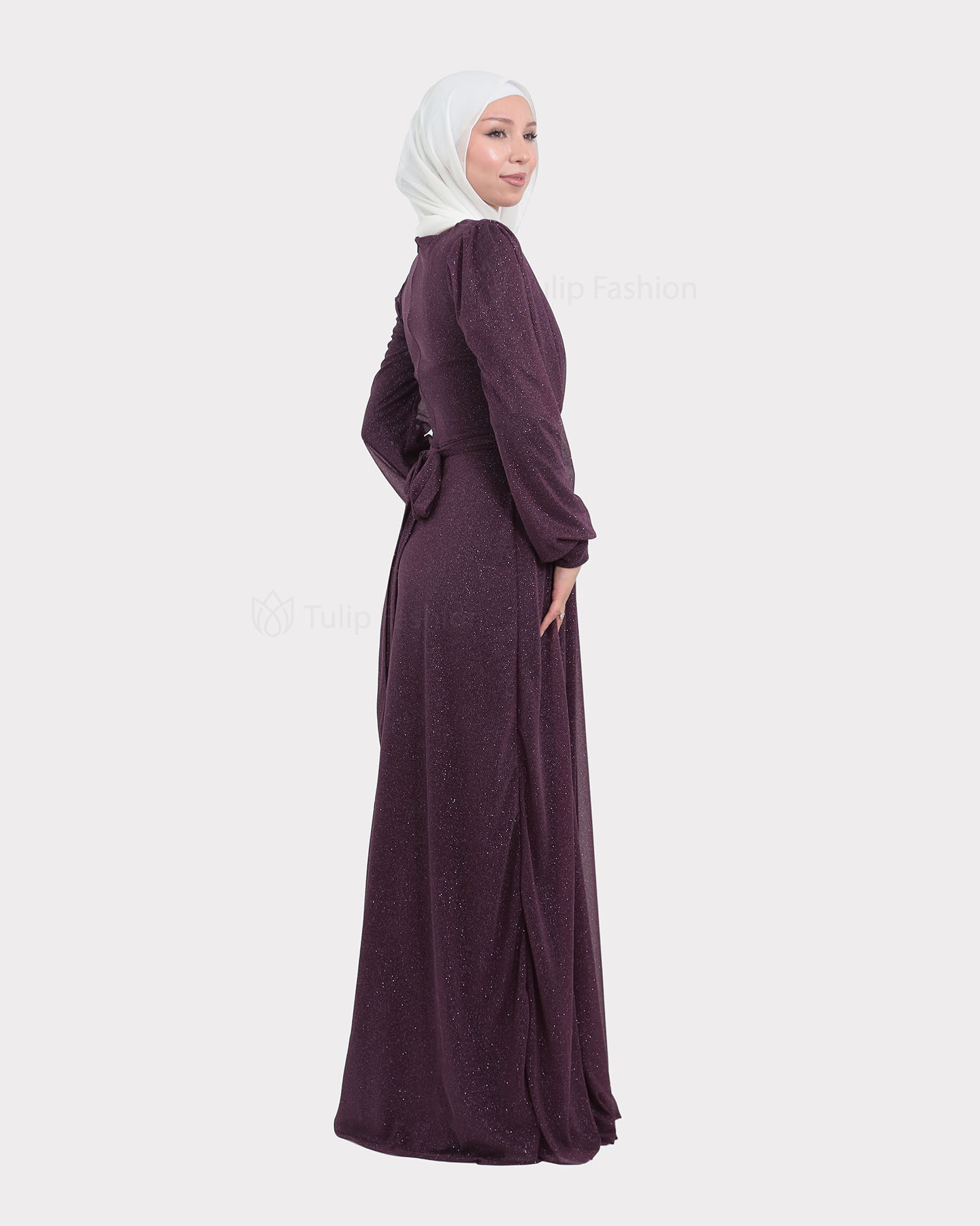 Party dress - Purple - 2